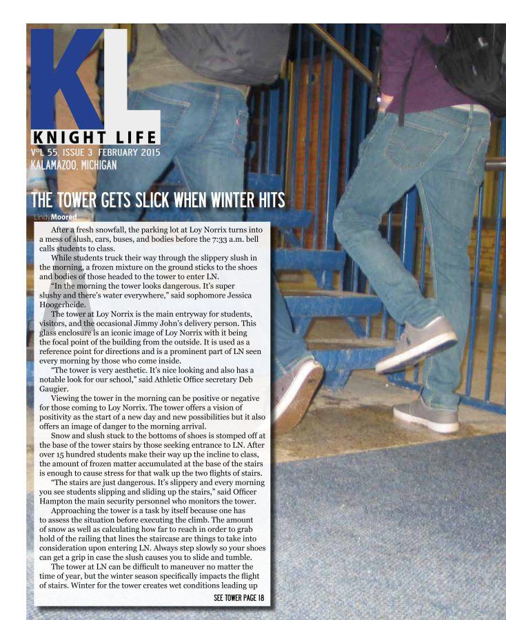 Click on image to read the print addition of Knight Life.