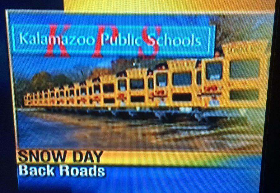 This is a common graphic of when the news channels announce that school is closed. This week KPS has had multiple snow days.
Photo Credit / Scott May