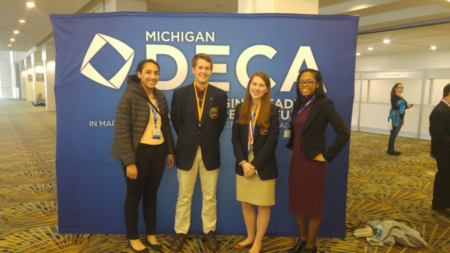 DECA Students Learn New Business Perceptions and Bring Home the Gold in Competition.