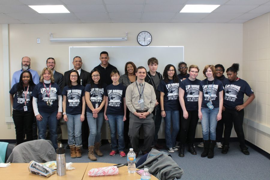 MLK Quiz Bowl Team Recognized as Students and Staff Members of the Month