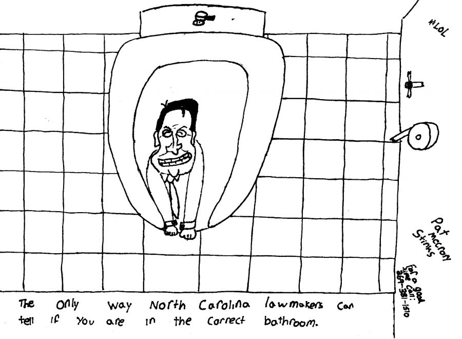 Pat McCrory Political Cartoon