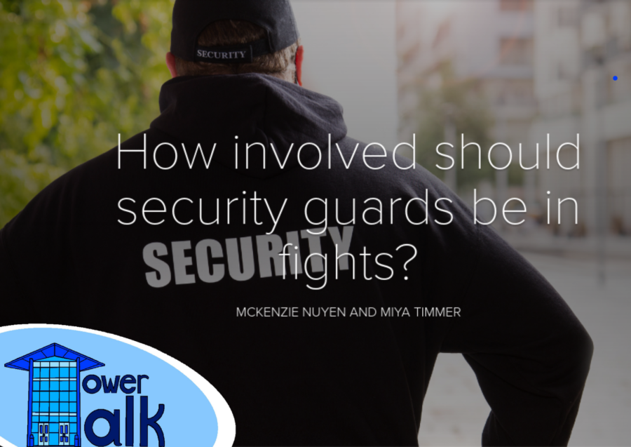 How involved should security guards be in fights?