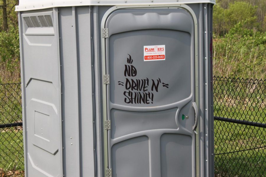 At the entrance of Asylum Lake on Drake Road, a Kalamazoo citizen spray painted the words No DriveNShine. This is just one of many anti-carwash sentiments that many Kalamazoo citizens are expressing in recent weeks. 