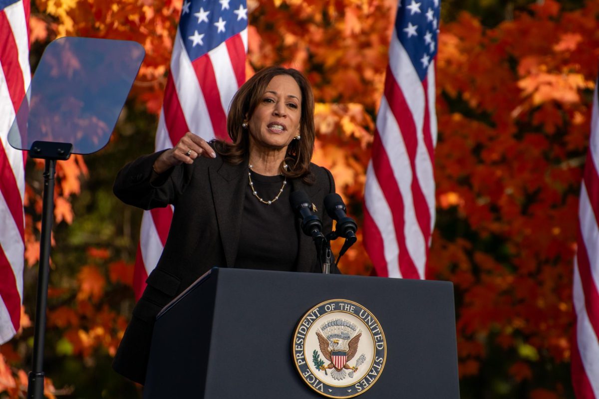 Kamala Harris holds rally in Grand Rapids to garner votes in swing state